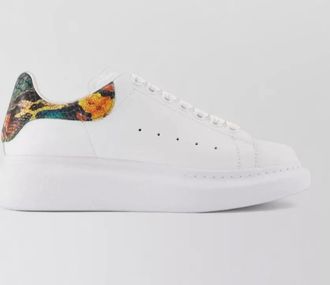 Alexander McQueen leather oversized low-top sneakers