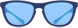 Polaroid PLD 2133/S ZX9/5X Mens Sunglasses Blue Size 56