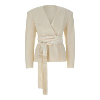 Andamane Devina Blazer - Jackets - Mujer - Blanco - S
