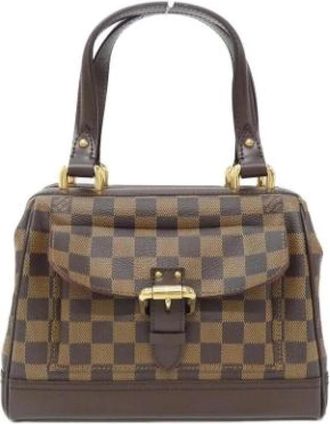 Louis Vuitton Pre-owned N51201 Handbag - Dames - Vintage Handtas - Bruin - ONE Size - Vintage