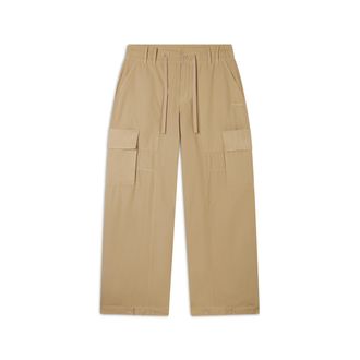 Freddy Pantaloni Cargo in popeline con fondo regolabile
