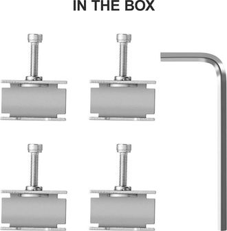 OEM Esta Abrazadera Para Cama Caliente De Impresora 3d, Fabricada En Acero Inoxidable De Alta Calidad, Es Compatible Con Camas Calientes De Vidrio. F&aacute;cil 