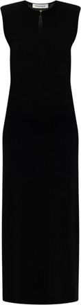 By Malene Birger Rowen Lange Jurk - Dames - Kleedjes - Zwart - S - Kleedjes