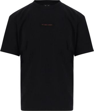 44 Label Group Katoenen T-shirt met Logoprint - Heren - T-shirts - Zwart - XL - Katoen - Tops