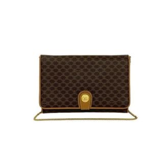 Celine Pre-owned Cross Body Bags, female, Brown, Size: ONE SIZE Pre-owned Vintage Shoulder Bag