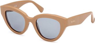 Max Mara MM0077 GLIMPSE1 46N Womens Sunglasses Brown Size 50