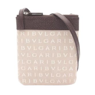Bulgari Borsa a spalla in tela Pre-owned - - Pre-owned - Donna - Beige - ONE SIZE