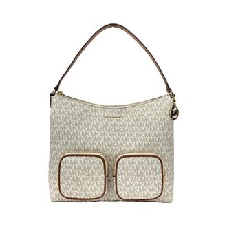 Michael Kors Merritt Large Cargo Schoudertas - Dames - Tassen - Veelkleurig - Maat: ONE Size Leer