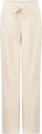 Tramontana Dames, Broeken, Beige, Maat: M Linnen