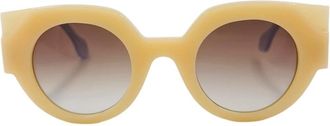 Face &agrave; Face Moderne Beige Rosado Zonnebril - Dames - Zonnebrillen - Beige - ONE Size - Accessoires