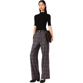 Maje Rib knit top in Black at Nordstrom, Size X-Small