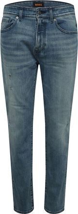 HUGO BOSS Heren Boss Re.Maine BO Regular-Fit jeans in marineblauw