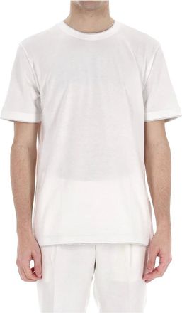 Eleventy Hombre, Camisetas, Blanco, Talla: XL