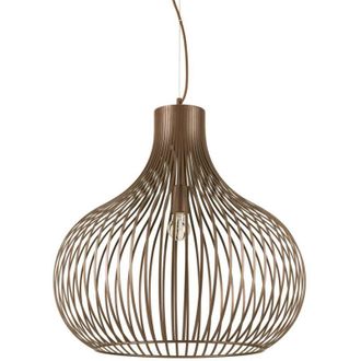 Ideal Lux Ideal Lux Onion - 1 Luz Colgante De Techo Marr&oacute;n