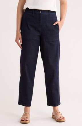 Eileen Fisher Ankle Lantern Leg Jeans in Deep Indigo at Nordstrom Rack, Size Large