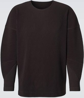 Homme Pliss&eacute; Issey Miyake Homme Pliss&eacute; Issey Miyake Monthly Colors pleated T-shirt