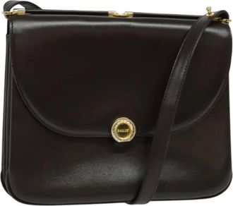 Bally Pre-owned borse di pelle a tracolla - - Pre-owned - Donna - Marrone - ONE SIZE