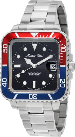 Mathey-Tissot Mathy Vintage Square Quartz Black Dial Mens Watch H902QAR