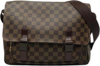 Louis Vuitton Pre-owned Melville Cross Body Bag - Dames - Vintage Schoudertas - Bruin - ONE Size - Vintage