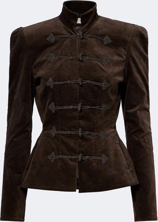 De La Vali Vega cotton velvet jacket