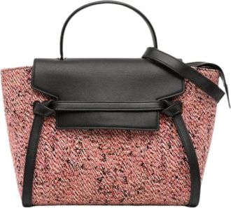 Celine Pre-owned Handbags, female, Multicolor, Size: ONE SIZE Pre-owned The Belt Satchel