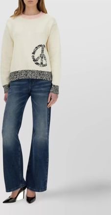 Moschino mesh jumper