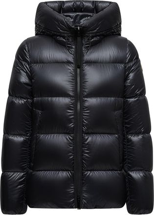 Moncler Moncler Serittes Hooded Short Down Jacket, Women, Black, Size: 00