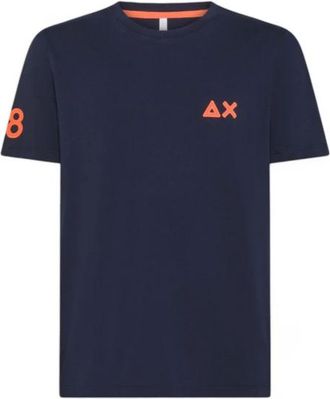 Sun 68 Hombre, Camisetas, Azul, Talla: S