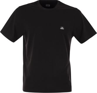 C.P. Company Cp Company Cotton T Shirt With Logo Patch