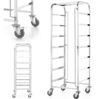 OEM Carro Para Transportar Cestas De Lavavajillas 7 X 500x500mm - Hendi 810583