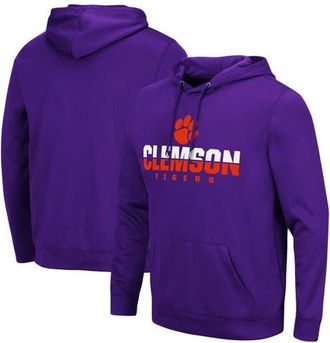 Colosseum Mens Colosseum Purple Clemson Tigers Lantern Pullover Hoodie at Nordstrom, Size Xx-Large