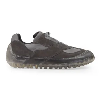 A-Cold-Wall* GREY LEATHER/WRAP SOLE SNEAKERS