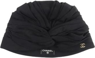 Chanel Cappello in tessuto vintage Pre-owned - - Pre-owned - Donna - Nero - ONE SIZE