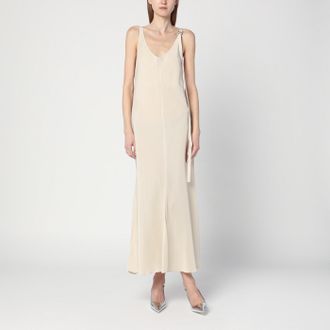 Sportmax Ivory dress with adjustable strap