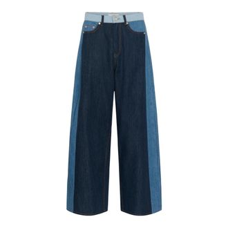 Inwear Glenna Barrel Jeans - Dames - Jeans - Blauw - Maat: W29 Katoen