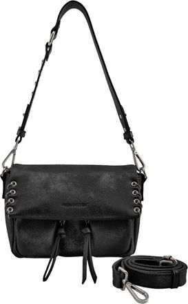 Fredsbruder FREDsBRUDER Rebel At Heart Leather Shoulder Bag Black