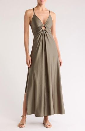 Boamar Verona Cover-Up Maxi Dress in Garden Green at Nordstrom, Size X-Large