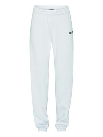 Rotate elasticated track pants - women - Organic Cotton - L - Blue