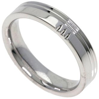 Herm&egrave;s White Gold (18K) Band Ring (Pre-Owned)