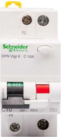 OEM Disyuntor Diferencial 2p 10a C 003a Tipo Ac Dpn Vigi K A9d20610