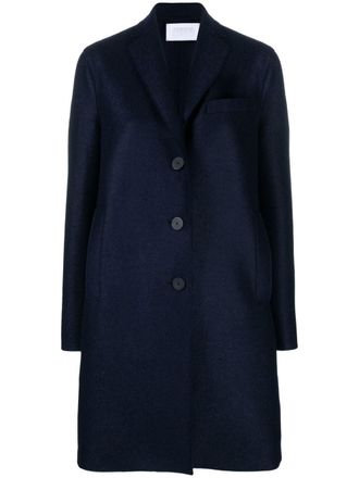 Harris Wharf London single-breasted wool coat - women - Virgin Wool - 42 - Blue