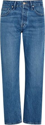 Good American Vintage Straight Ankle Jeans - Navy - 27 (W27 / UK8-10 / S)