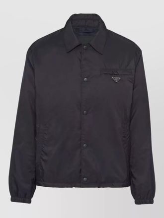 Prada renylon sporty blouson jacket collared
