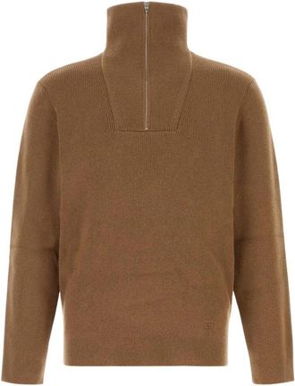 Valentino Garavani Coltruien - Heren - Coltruien - Bruin - M - Truien & Vesten