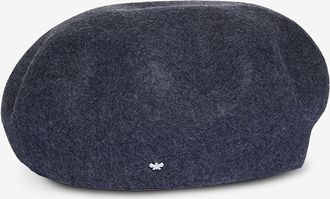 Max Mara Baskenm&uuml;tze aus Wollfilz Pitti