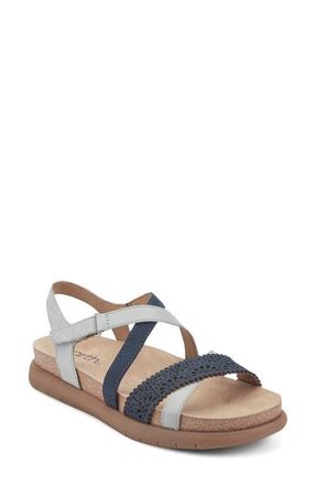 Earth Athena Sandal in Dark Blue at Nordstrom, Size 6.5