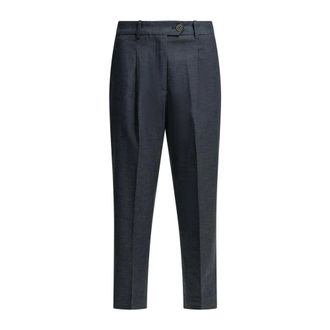 Circolo 1901 Dames, Broeken, Blauw, Maat: XS Katoen