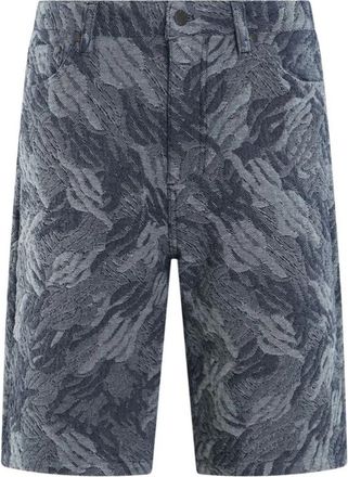 Daily Paper Clothing Camo Jeans Grijs Herenmode - Heren - Denim shorts - Grijs - M - Denim - Korte Broeken