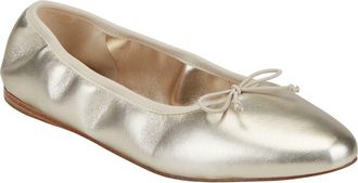 Marc Fisher Amellie Ballet Flat in Gold at Nordstrom, Size 7.5