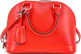 Louis Vuitton Alma Epi leren BB tas - Rood